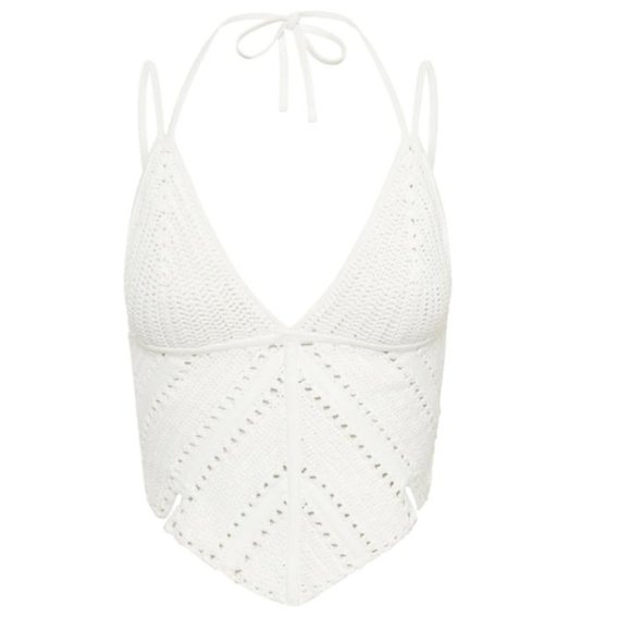 Dion Lee Leaf crochet corset-style top - Picture 1 of 9